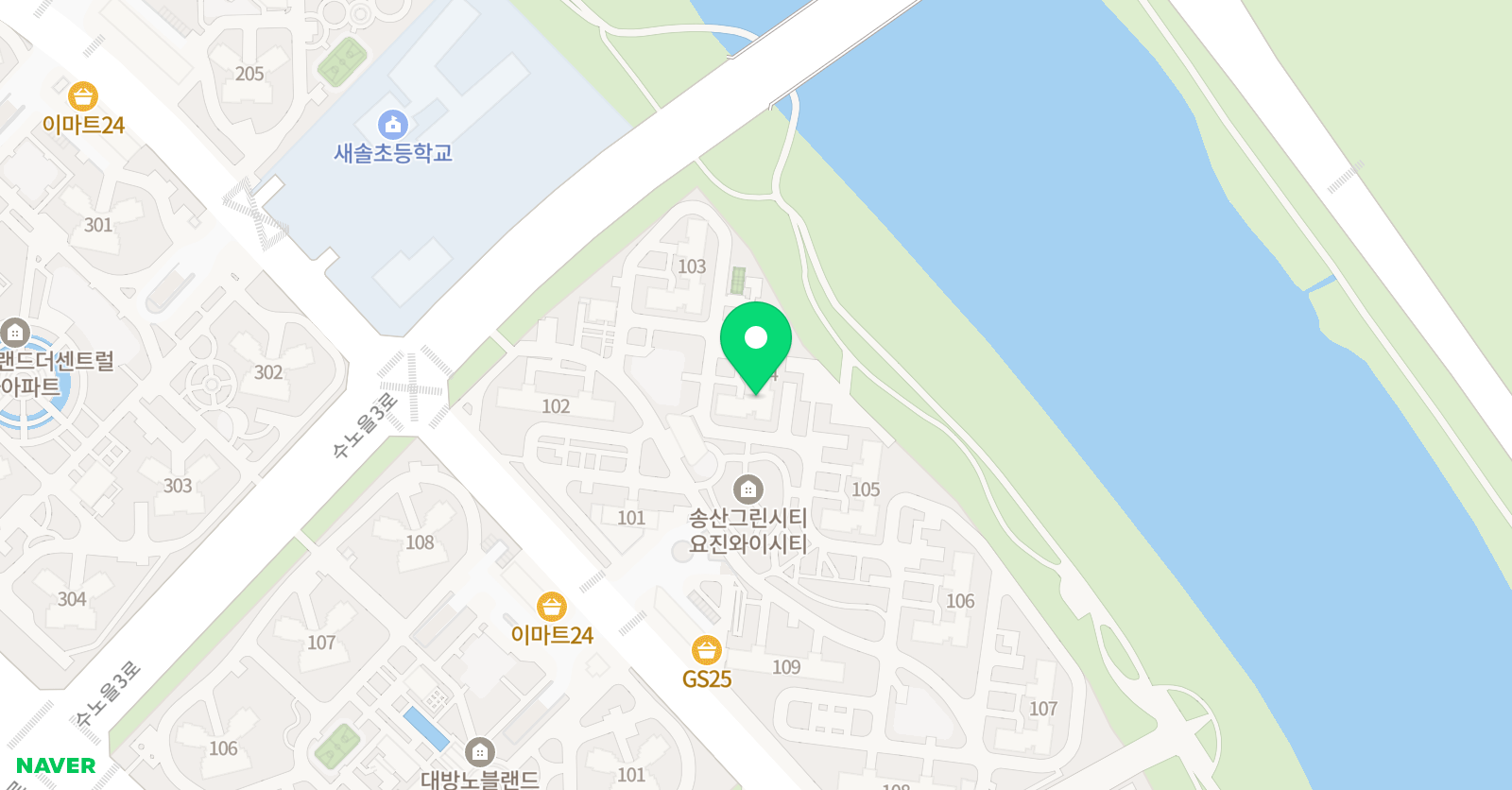아소비 송산 요진와이시티점 위치