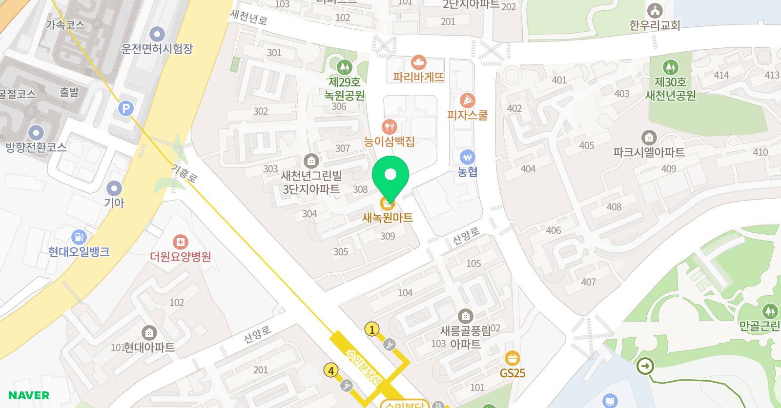 토니수학 위치