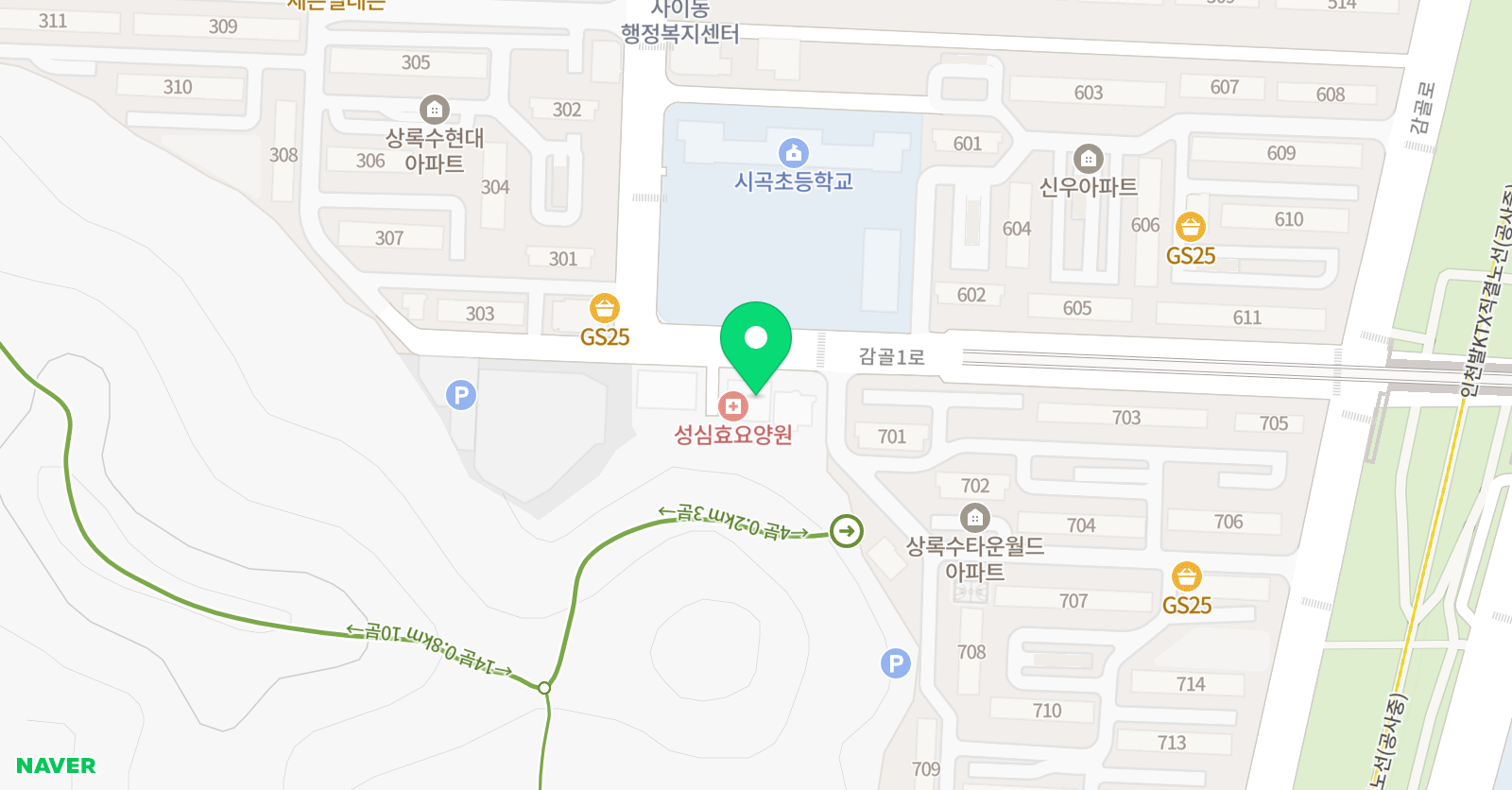 리드인 진샘 독서토론학원 위치
