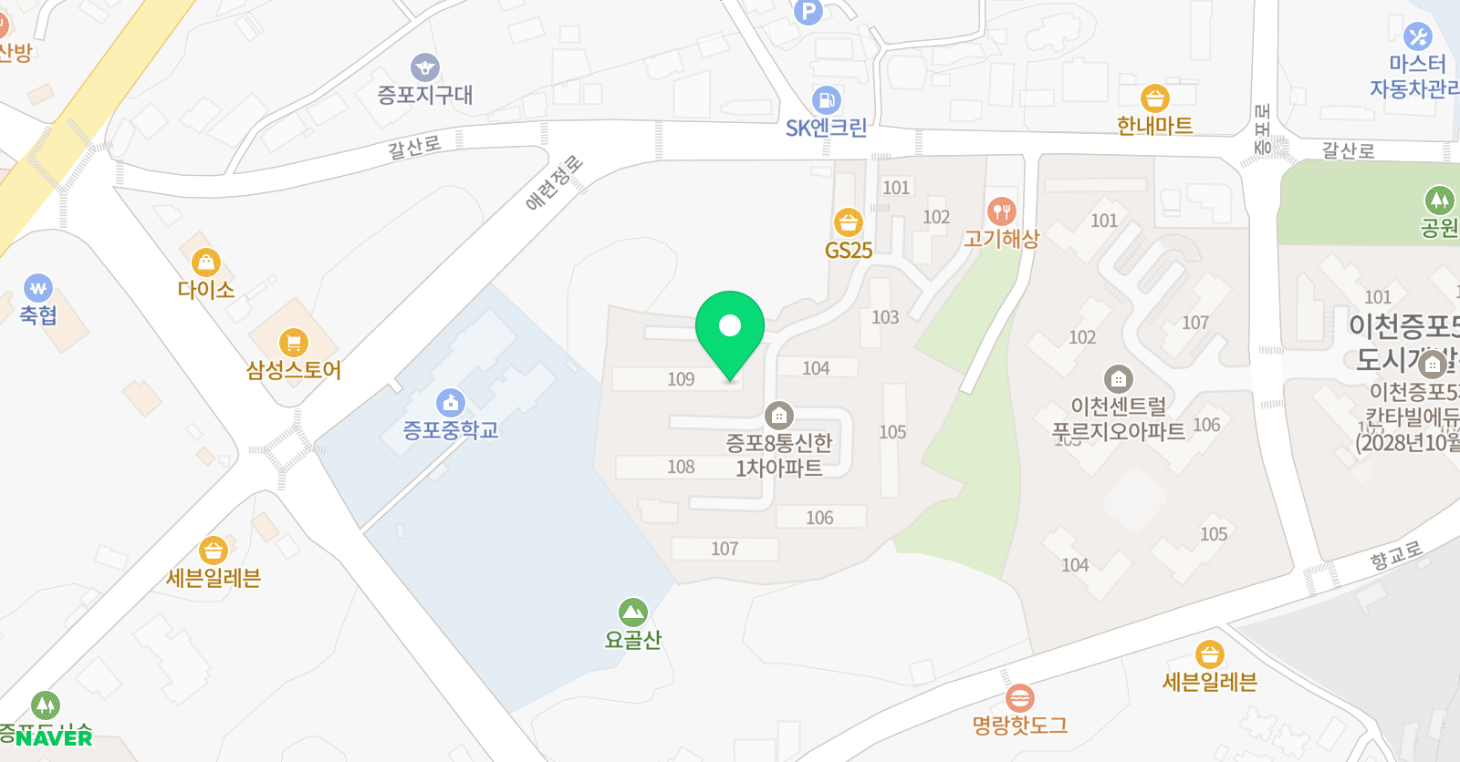 푸르넷 신한2 공부방 위치