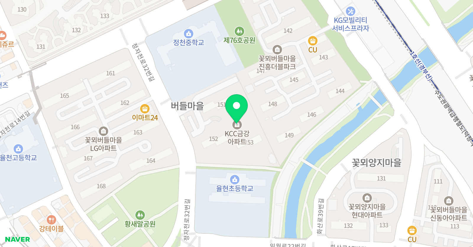 유니팝 수원화서센터 위치