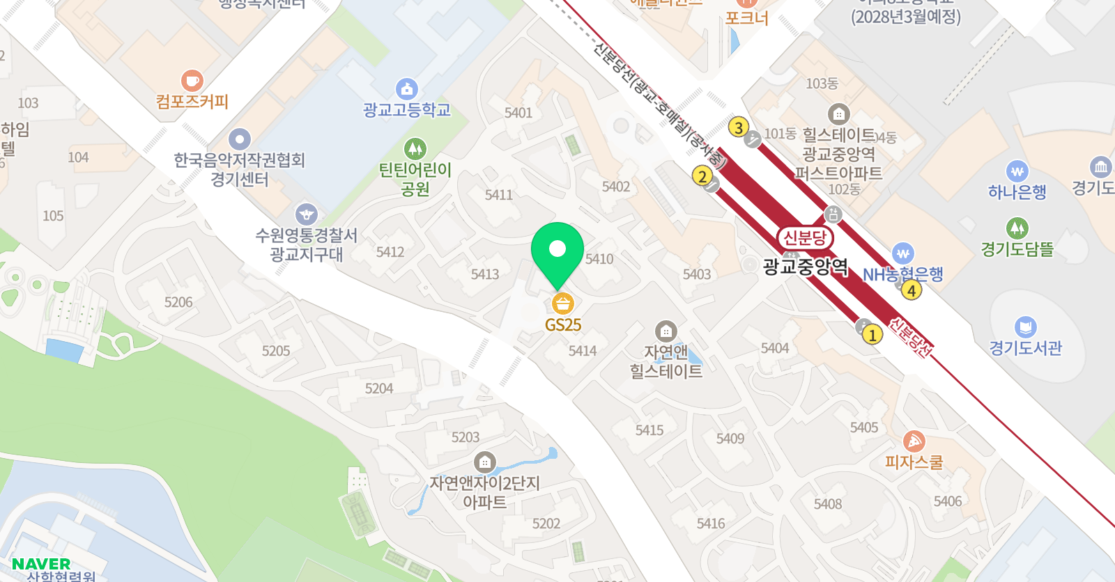 그릿뮤아트 미술교습소 위치