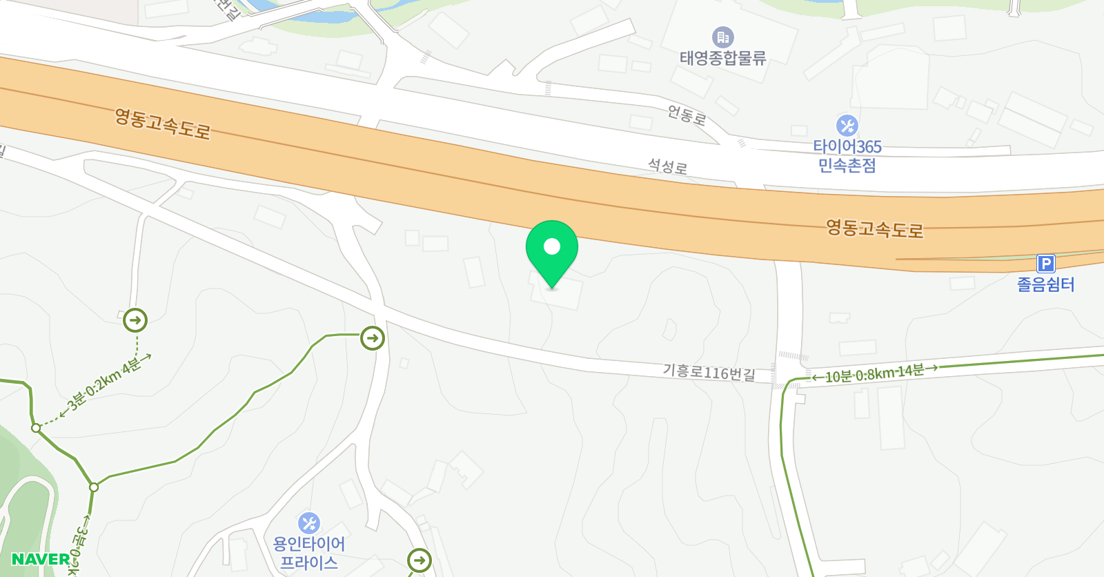 피이씨 챔피언스파크 위치