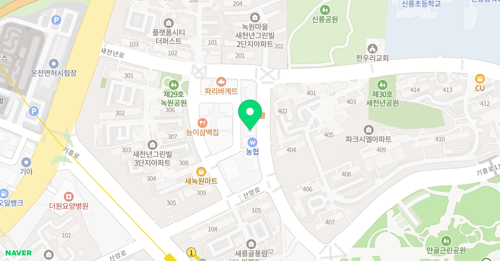 나나앤 발레학원 위치