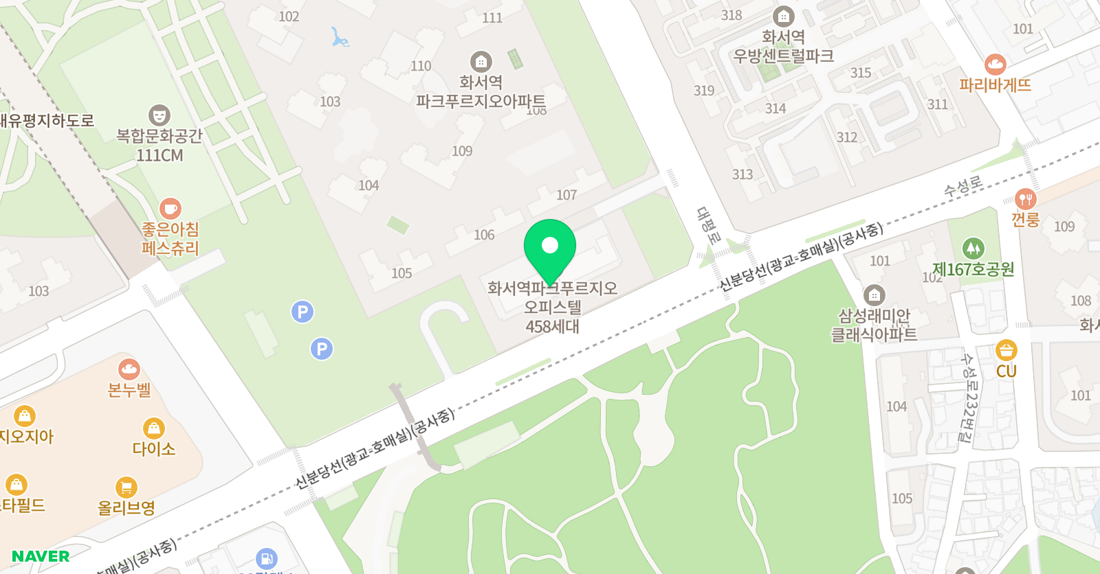 아카데미오스카 초중고학원 위치