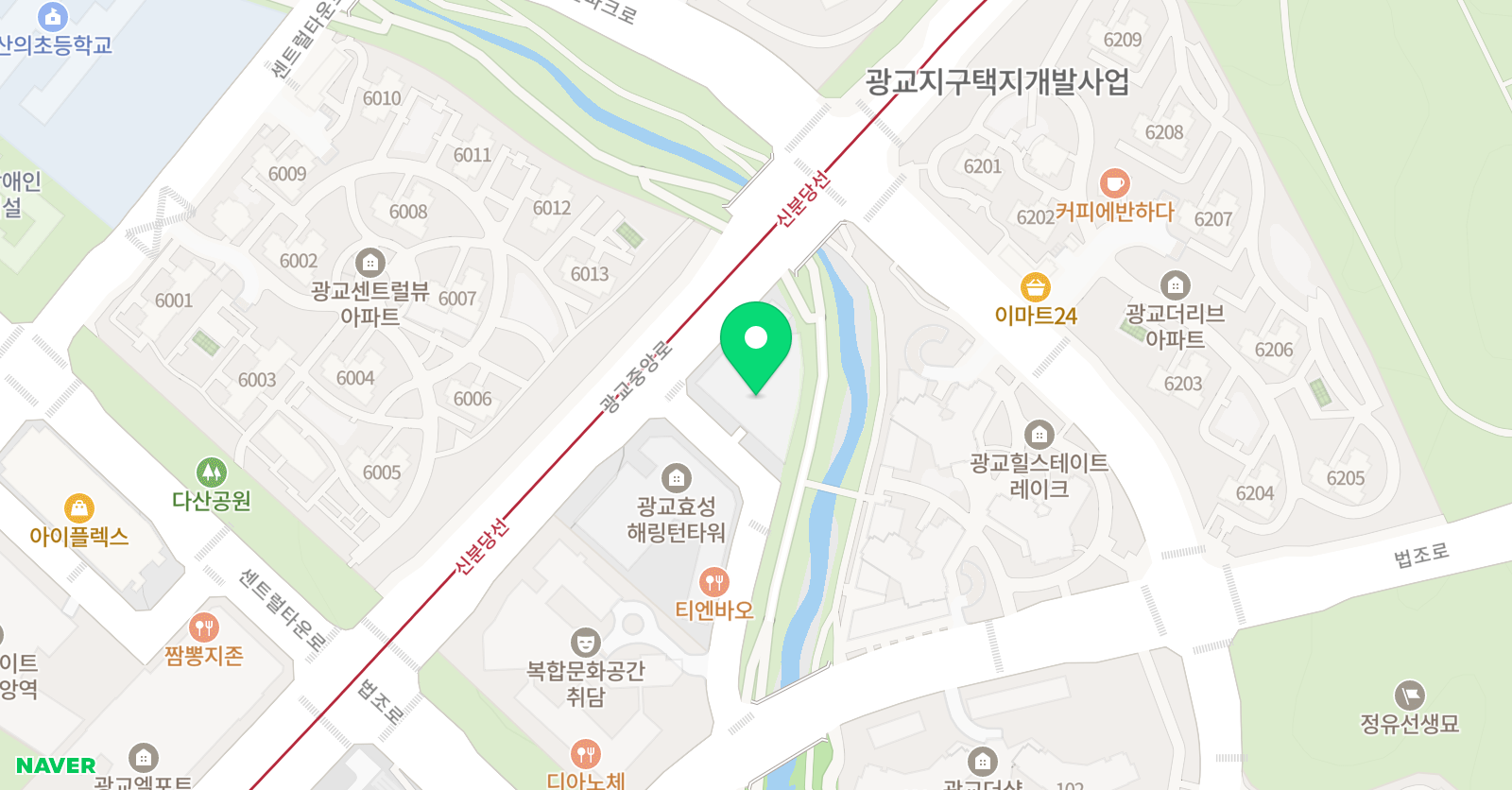 레지나 잉글리쉬 클리닉 위치