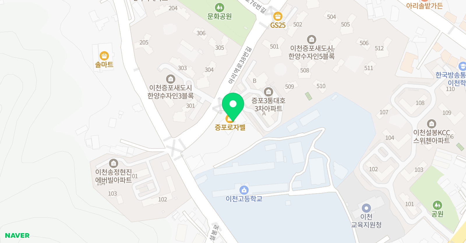 라라 음악학원 위치