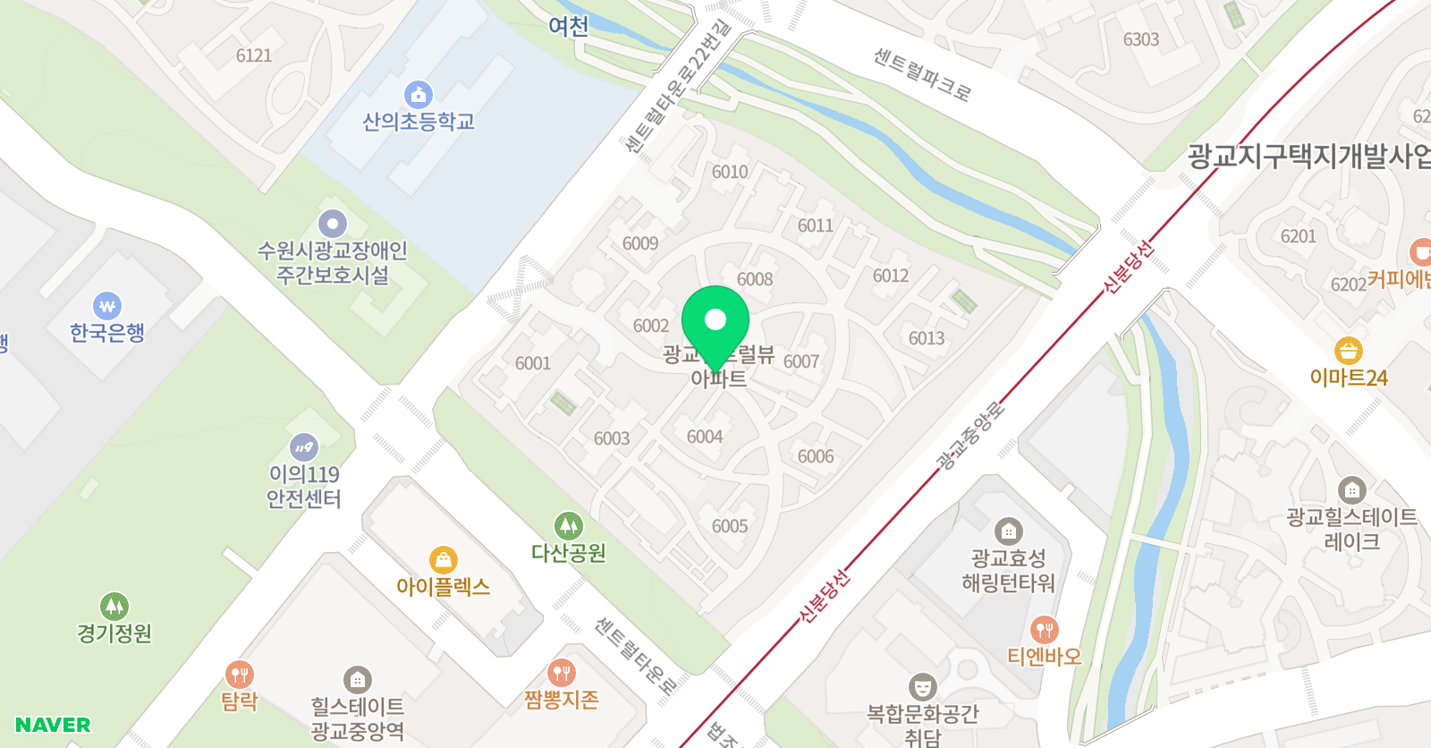 바른 수학 위치