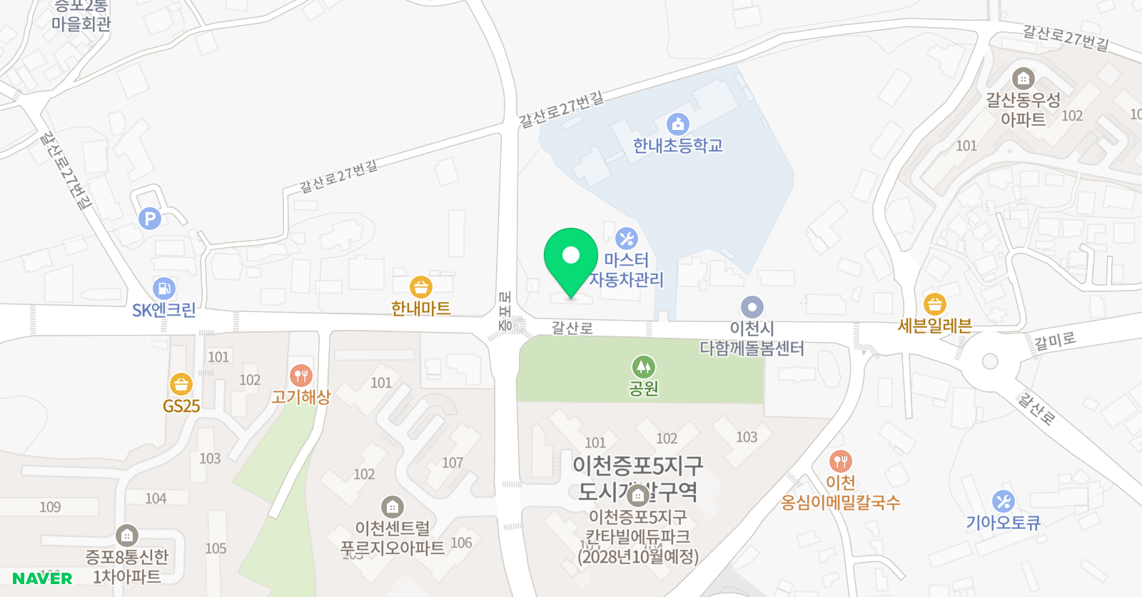 정민 피아노학원 위치