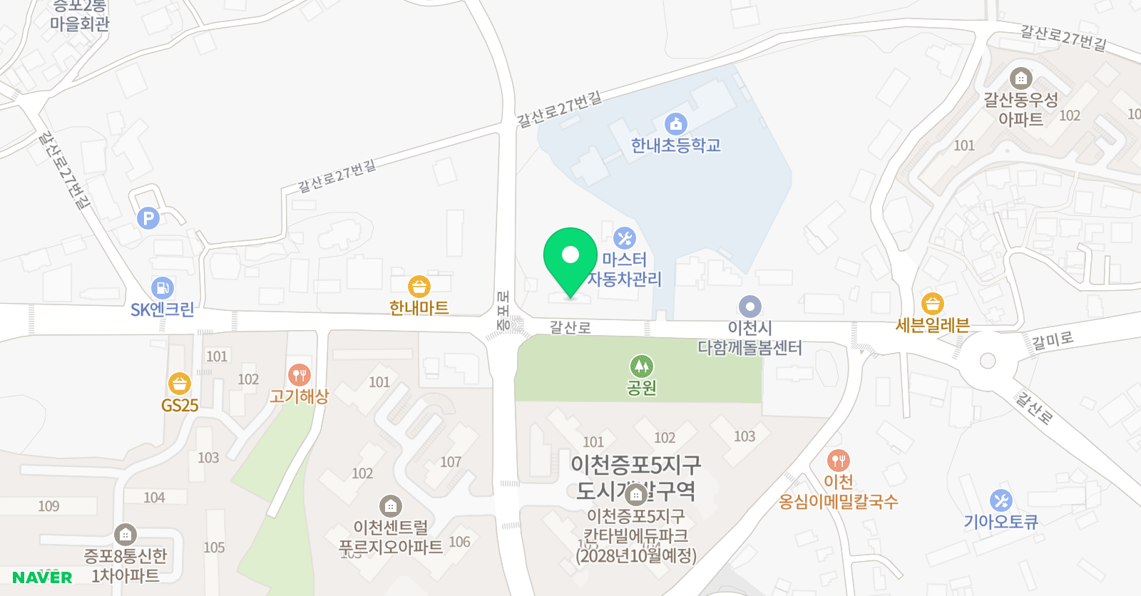 크리아트 미술 위치