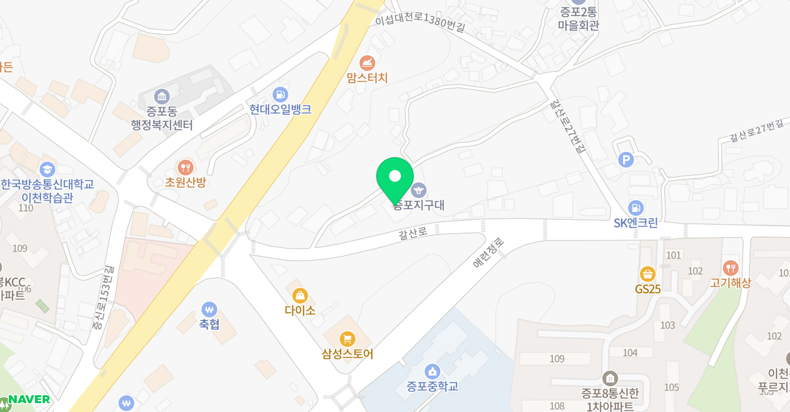 지음관리형스터디카페 위치