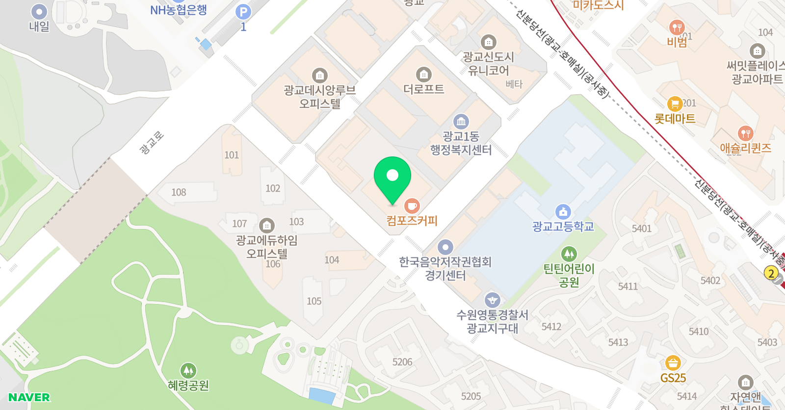 브레이닝 수학학원 위치