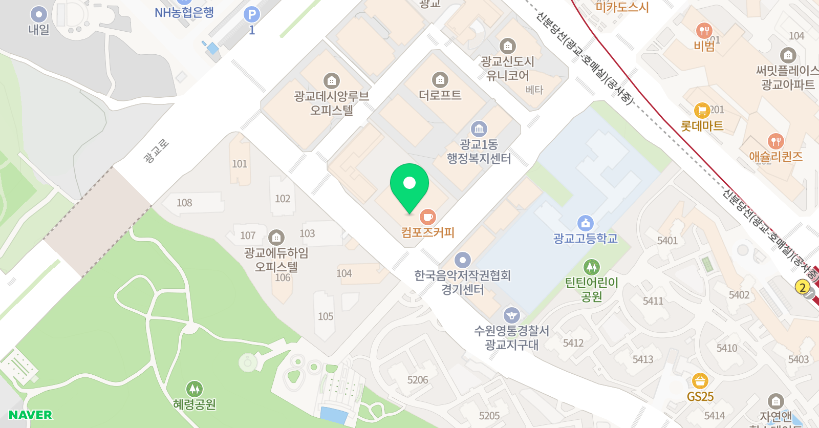 라팔레트 위치