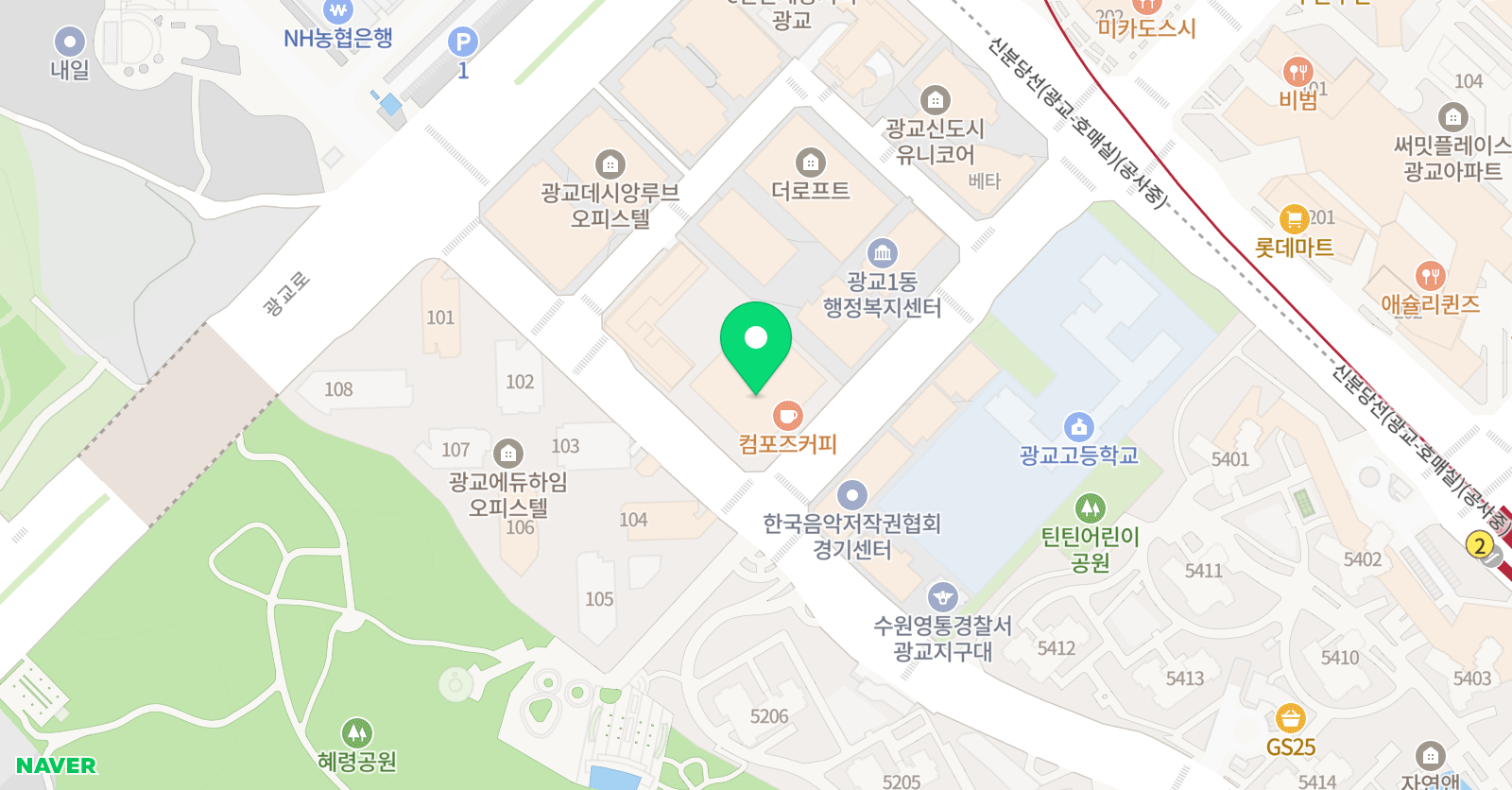 라미모모 미술 광교에듀타운 위치