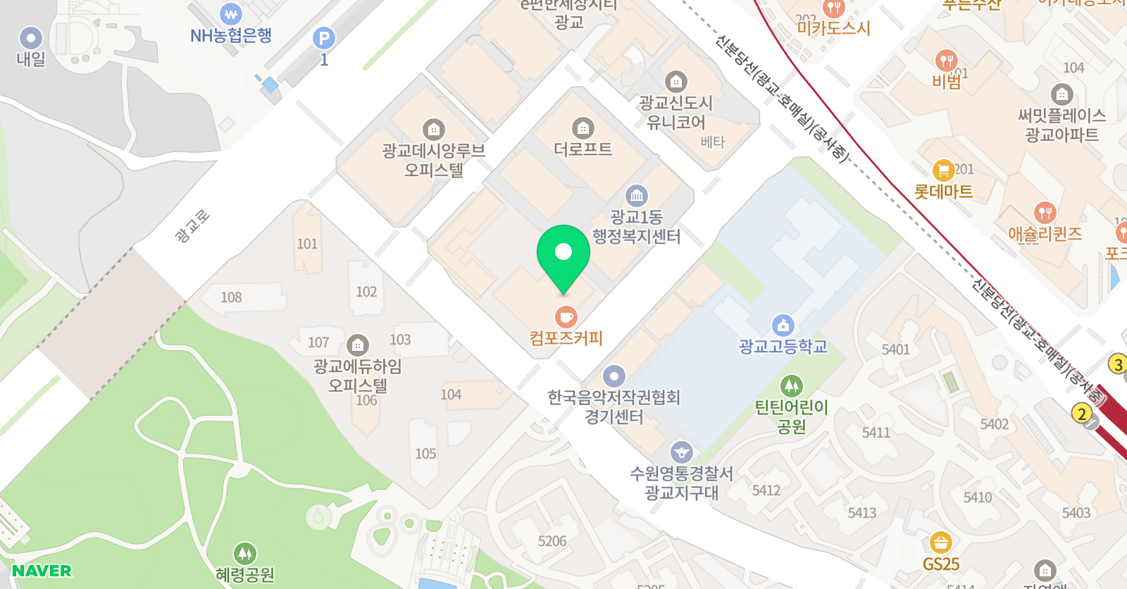 온 영어학원 위치