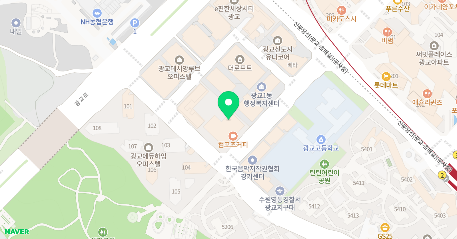 글봄 독서논술학원 위치