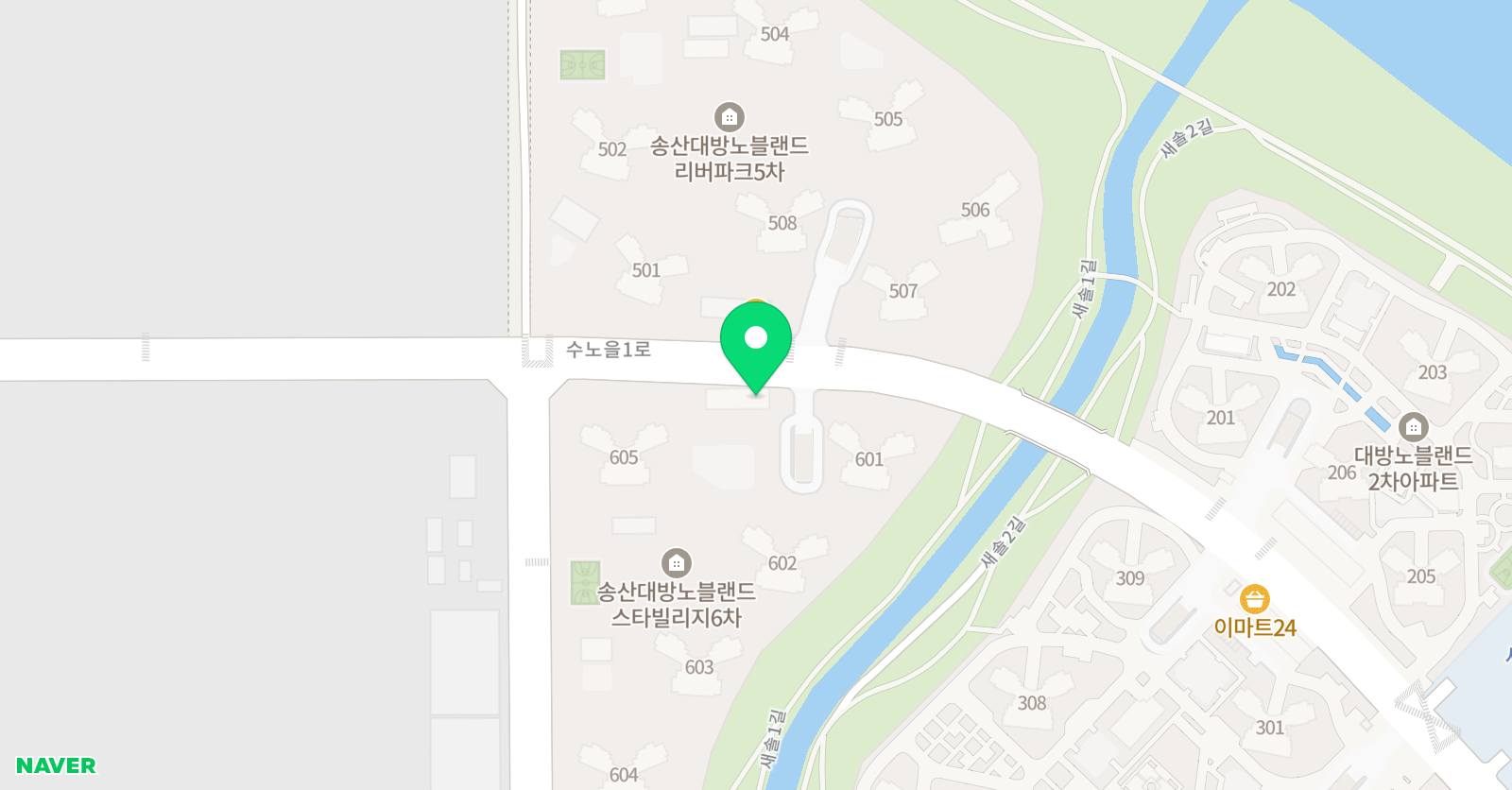 아트하랑 교육센터 위치