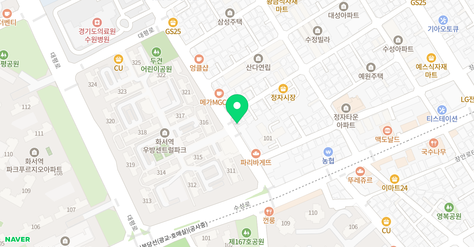 피아노로노래하는아이들 위치