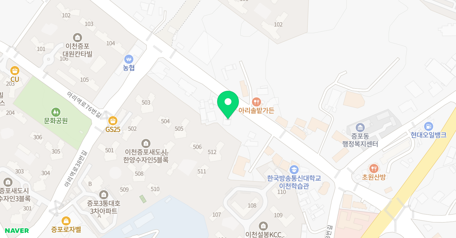 데이아트 미술학원 위치