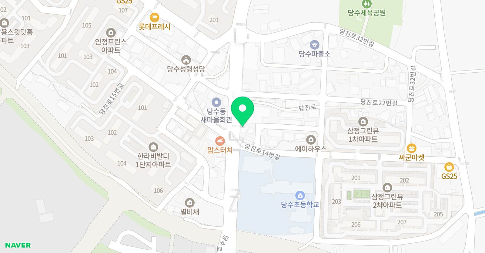 더오름 수학논술학원 위치