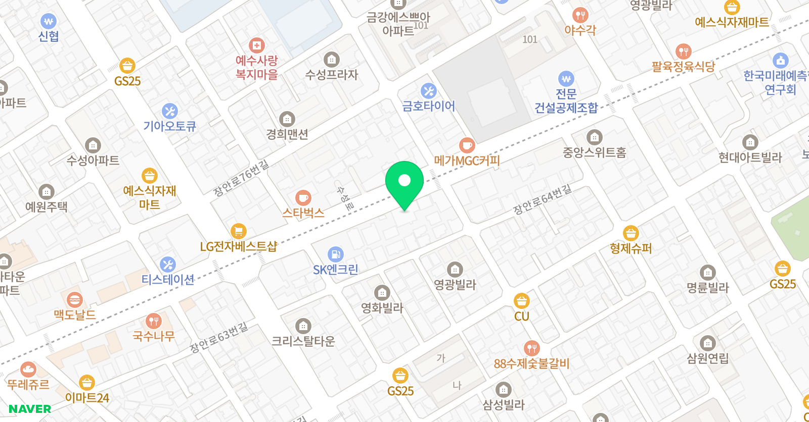 챔프 스포츠클럽 위치