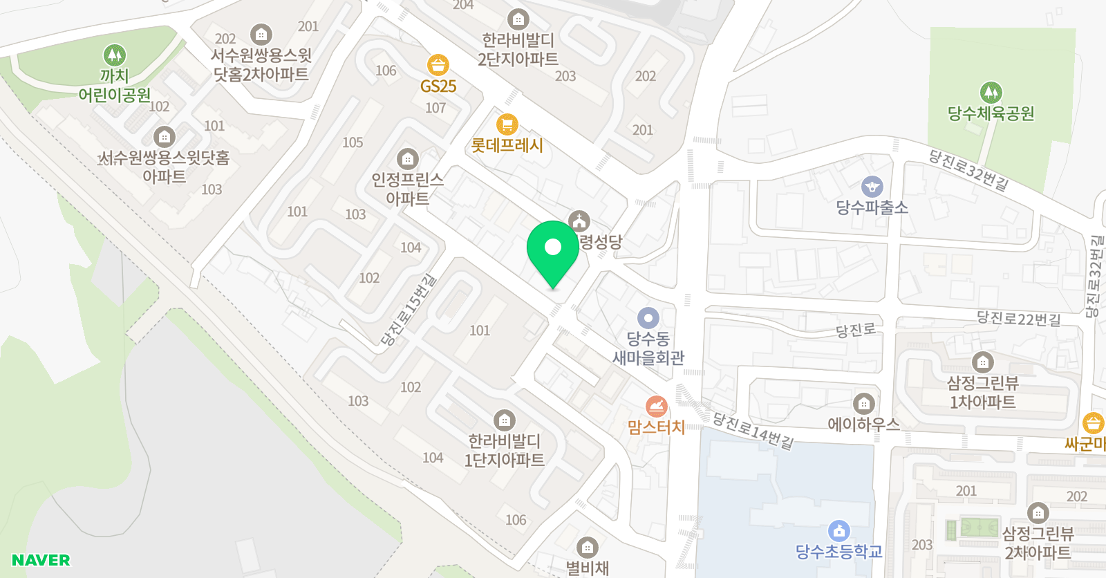마술피리 음악학원 위치