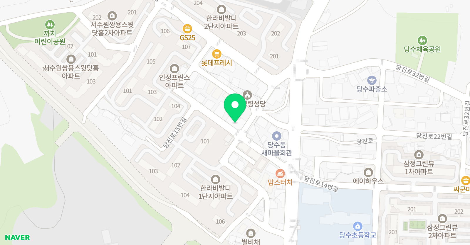 프라미스 당수 영어전문학원 위치