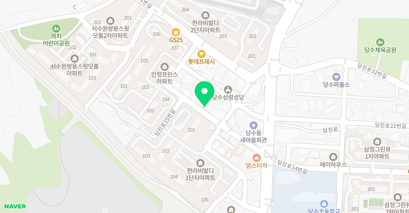 이화아카데미 학원 위치