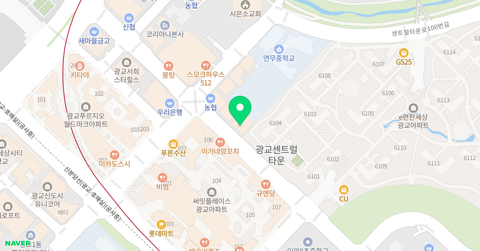 엠포스 수학학원 위치