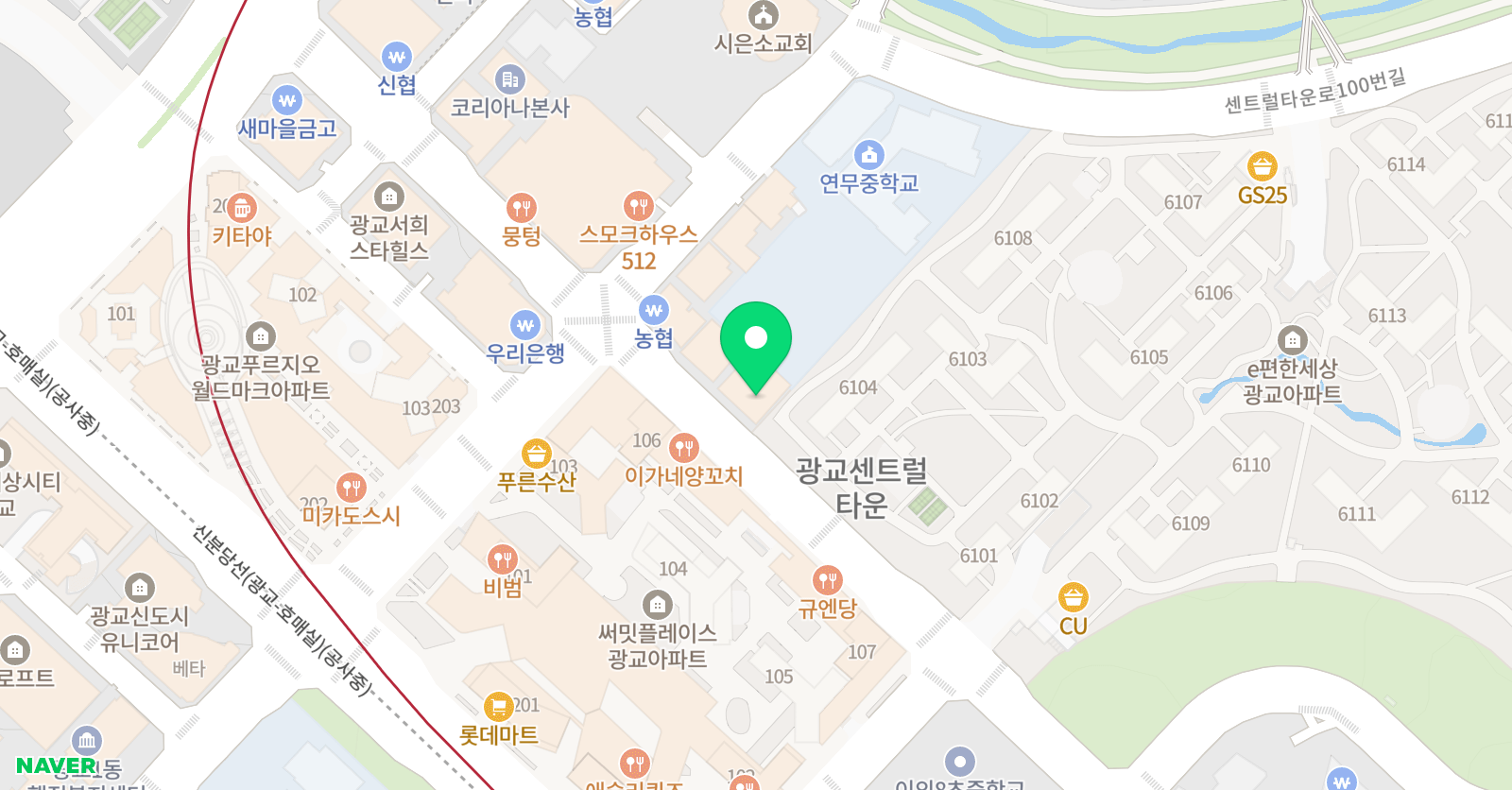 글숲 독서토론논술 교습소 위치