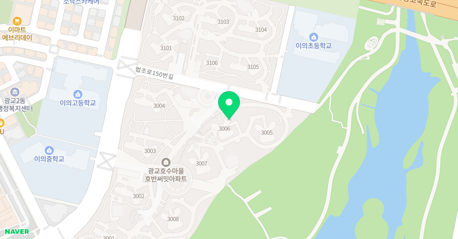 스마트해법 수학 광교참누리레이크점 위치