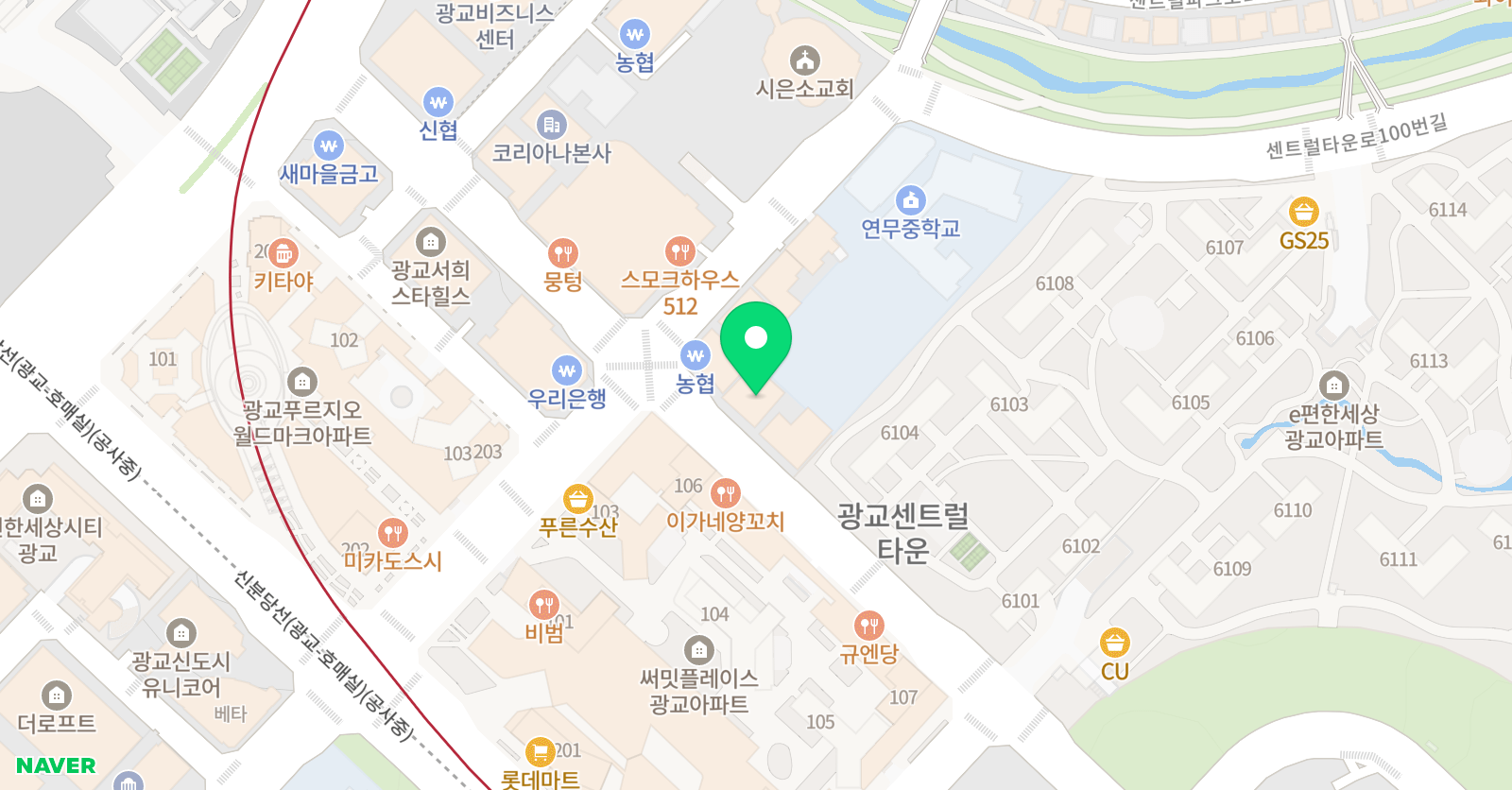 대영 수학학원 위치