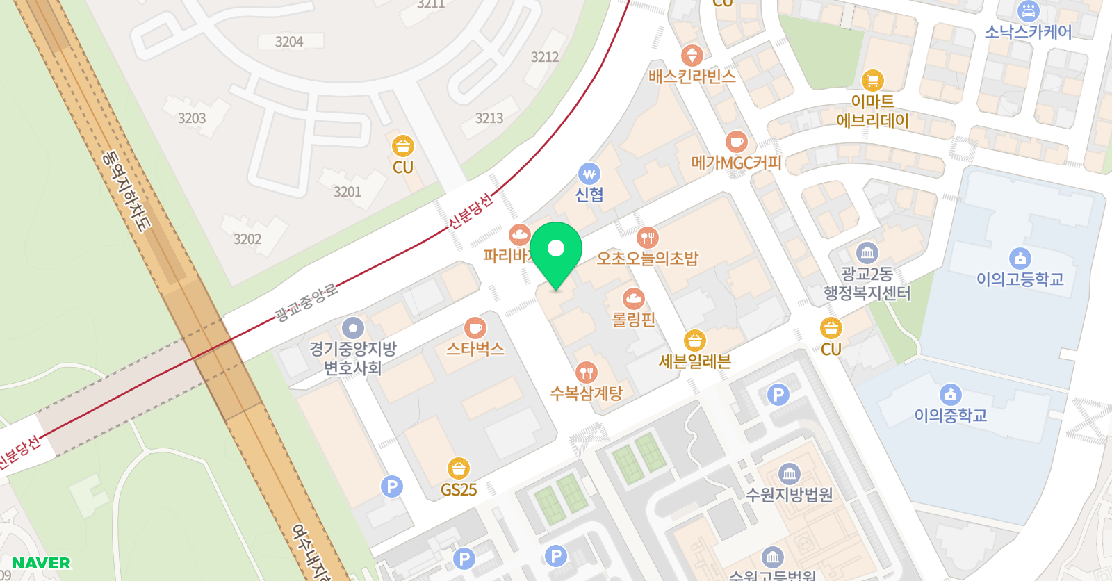 아베크뮤직아카데미 수원광교캠퍼스 위치