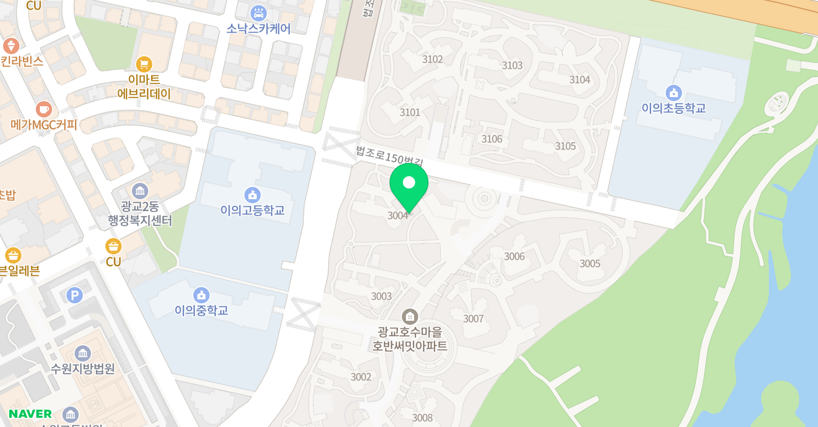 뮤엠 영어 참누리레이크NEST 위치