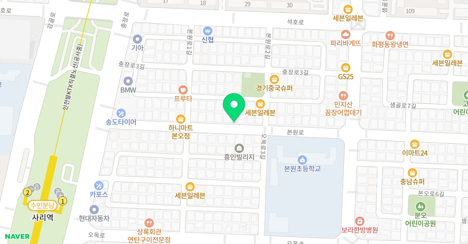 수피아노 음악교습소 위치