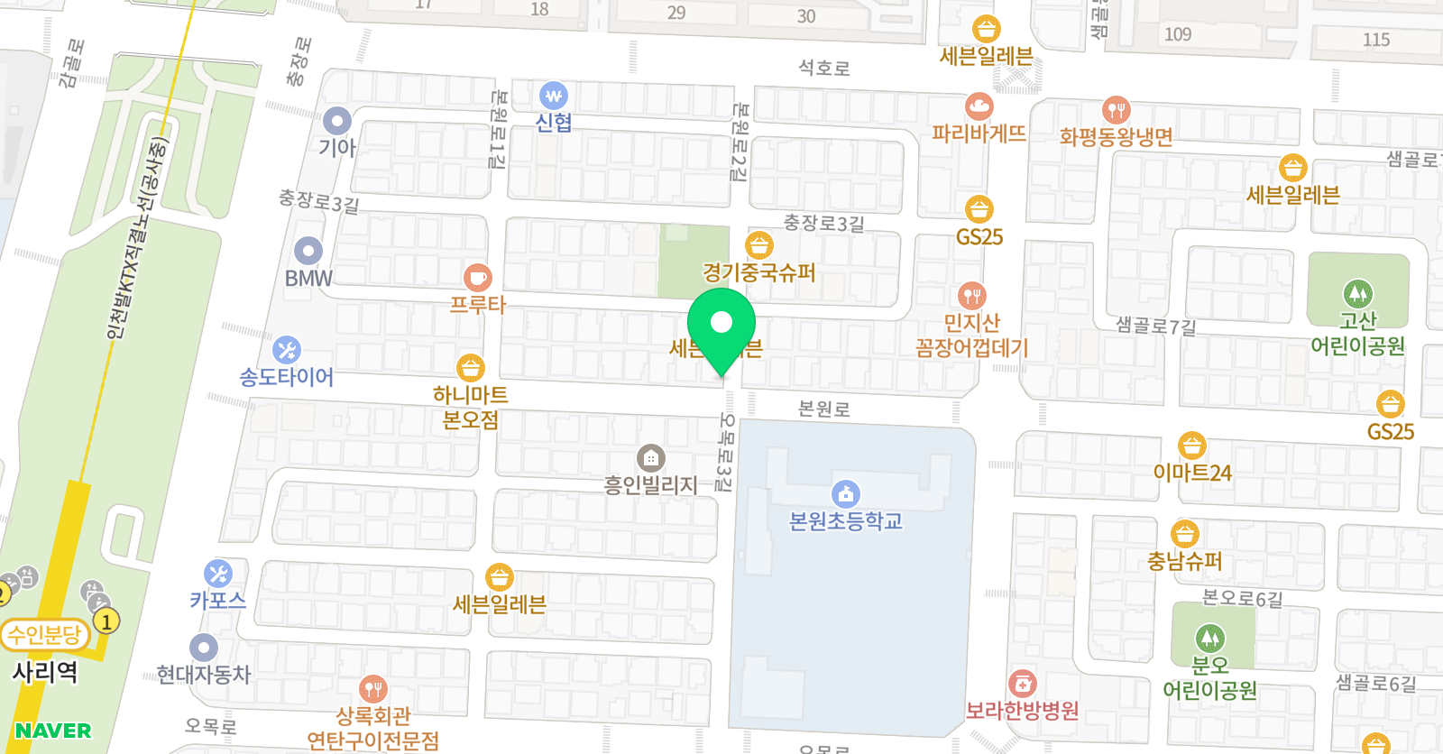 클랑피아노 음악학원 위치