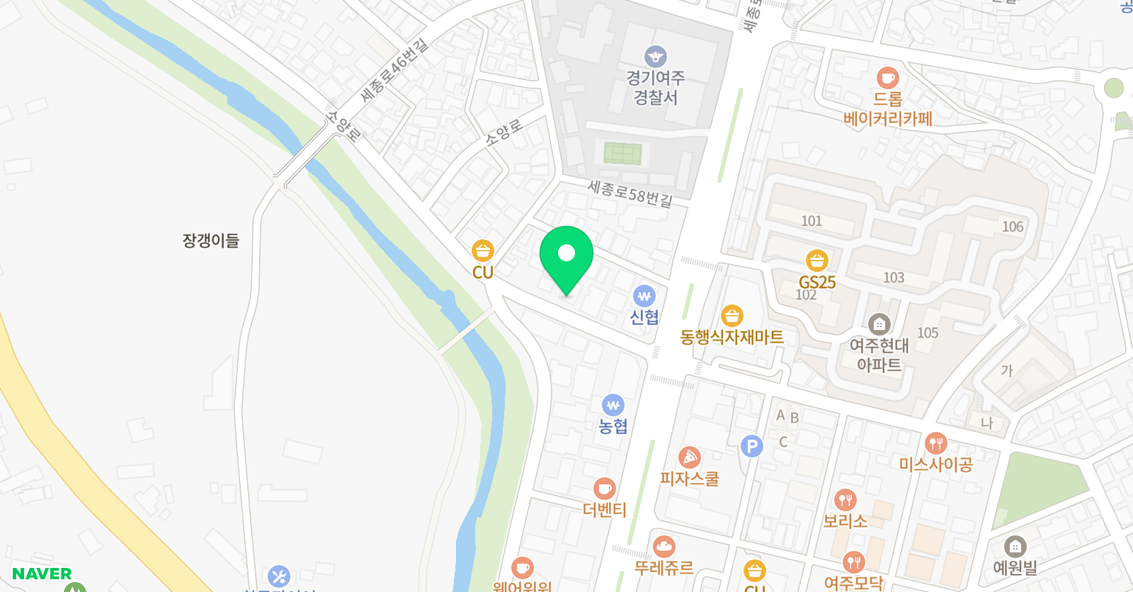 바이낄선생 수학학원 위치