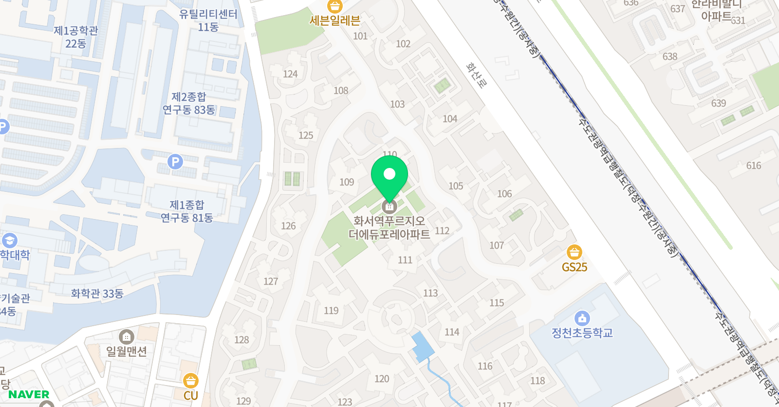 셀파 정천초교실 위치