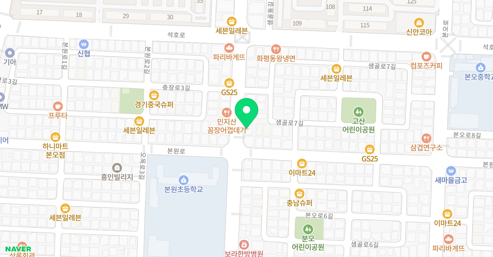 엠티에이 태권도 안산점 위치