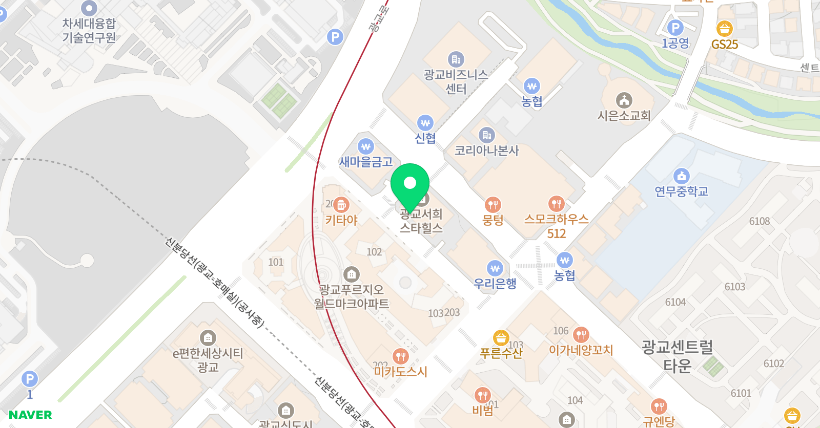 광교 S2 복싱 다이어트 위치