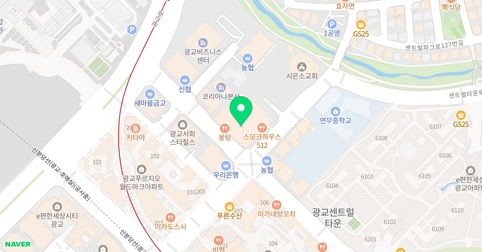 양나무 수학학원 위치