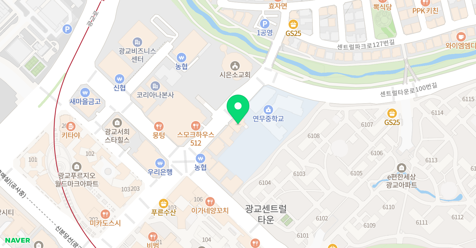 하늘을나는타조 미술학원 위치