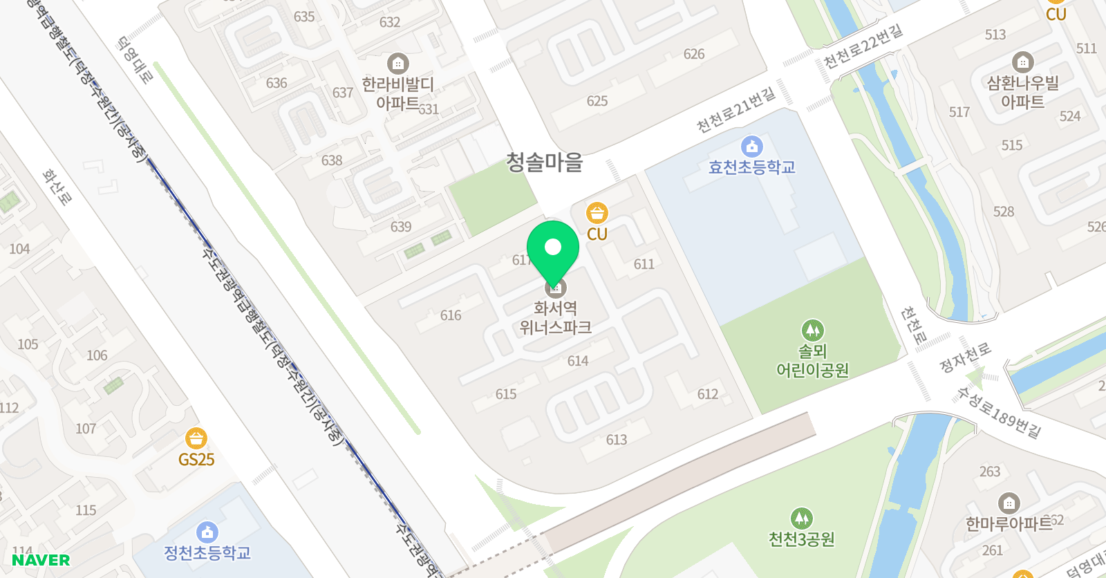 백쌤 수학 위치