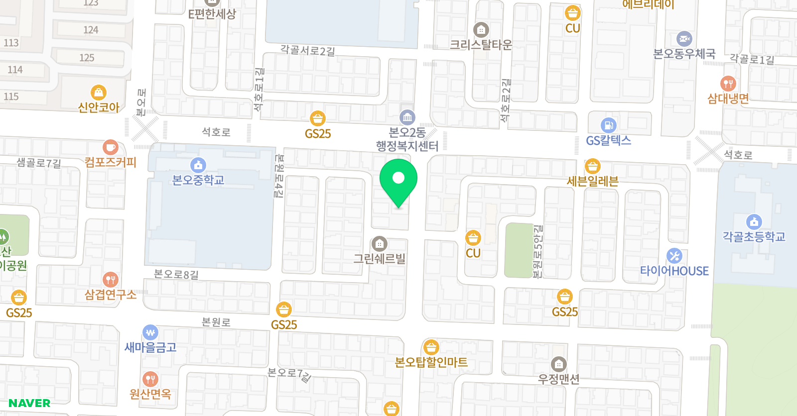 작은 미술관 미술교습소 위치