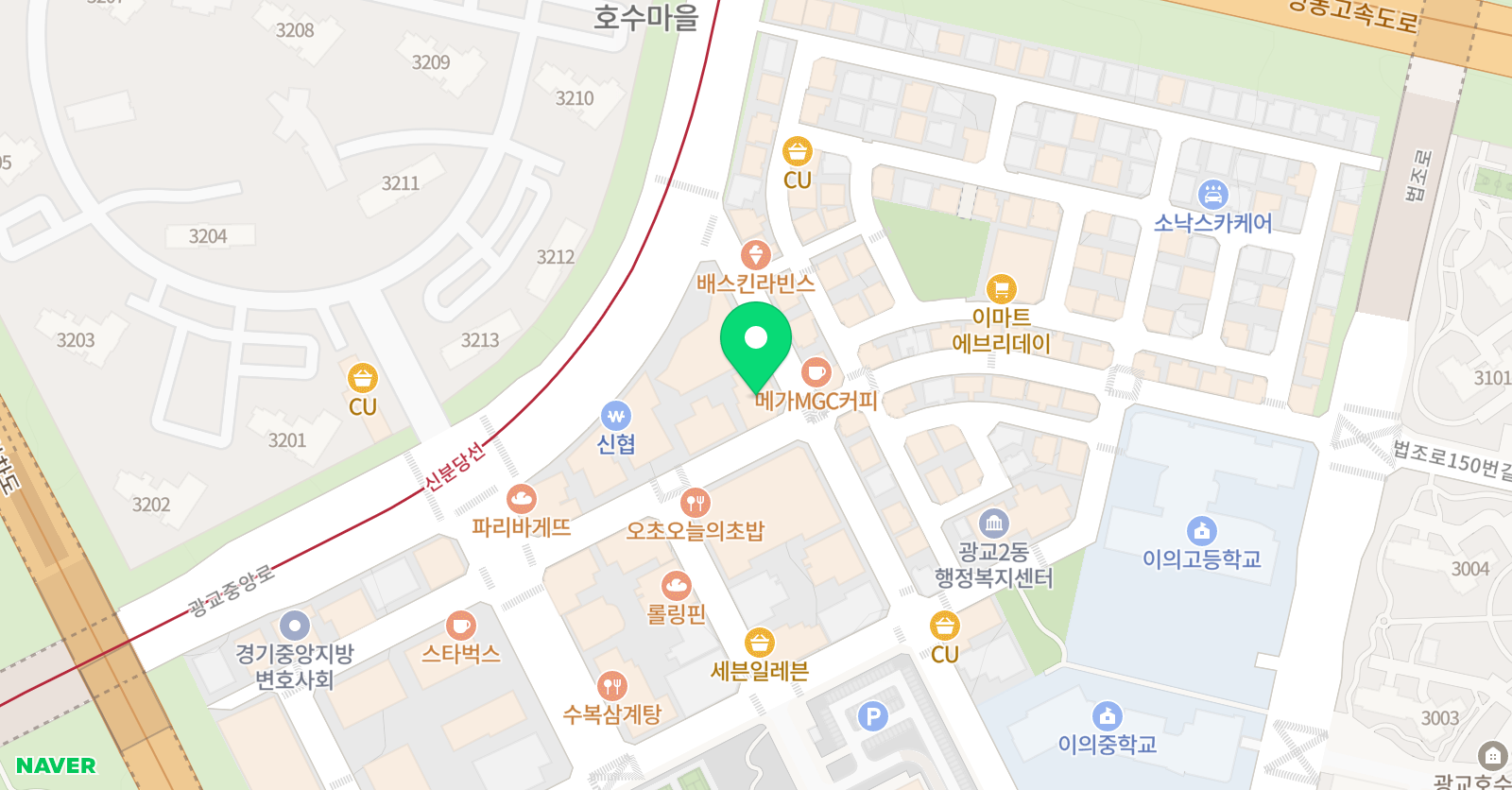 한국체대 준 태권도장 광교 위치