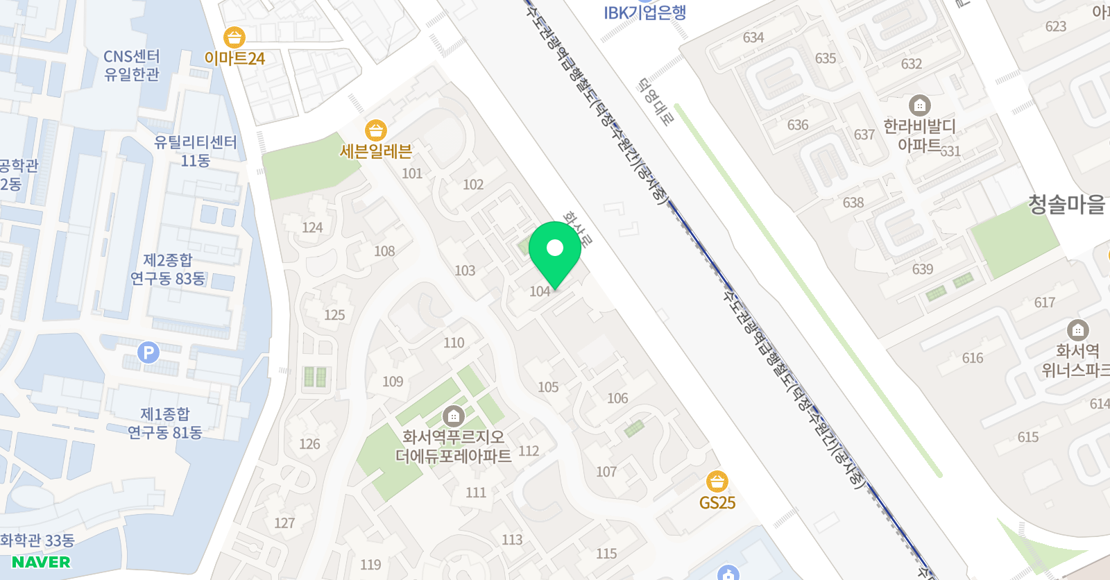 기탄 사고력교실 수원천천푸르지오창의교실 위치