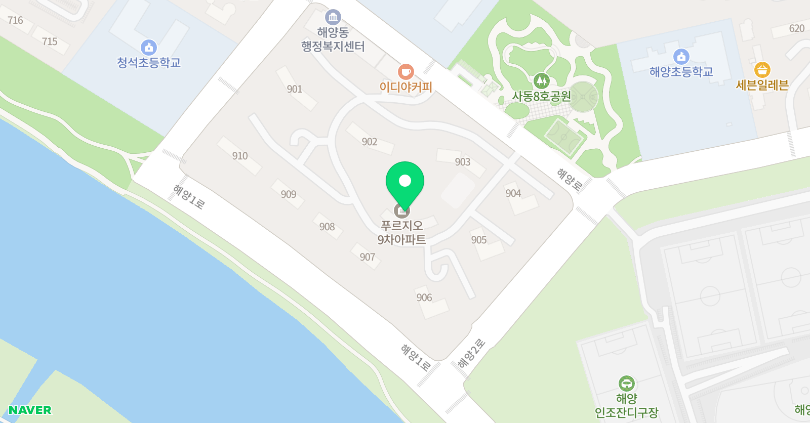리드앤톡 영어도서관 안산해양센터 위치