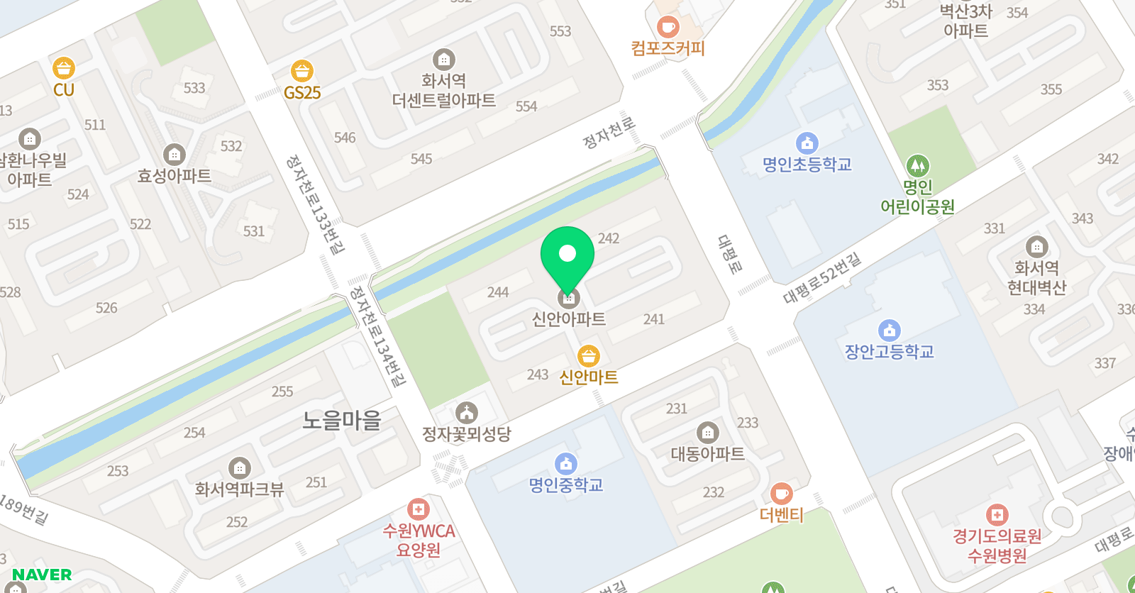 꿈나래 미술교습소 위치