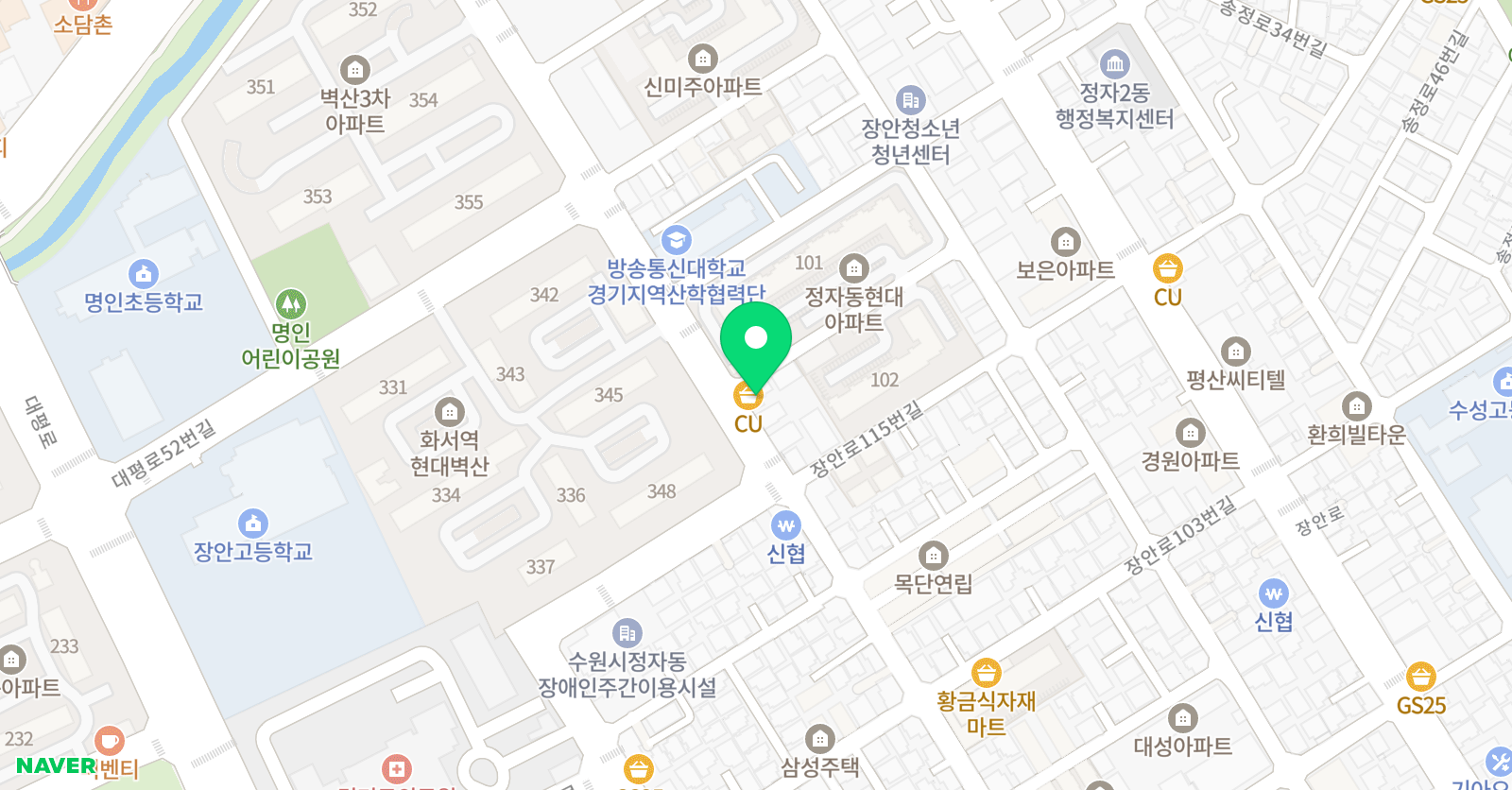 아이온 미술학원 위치