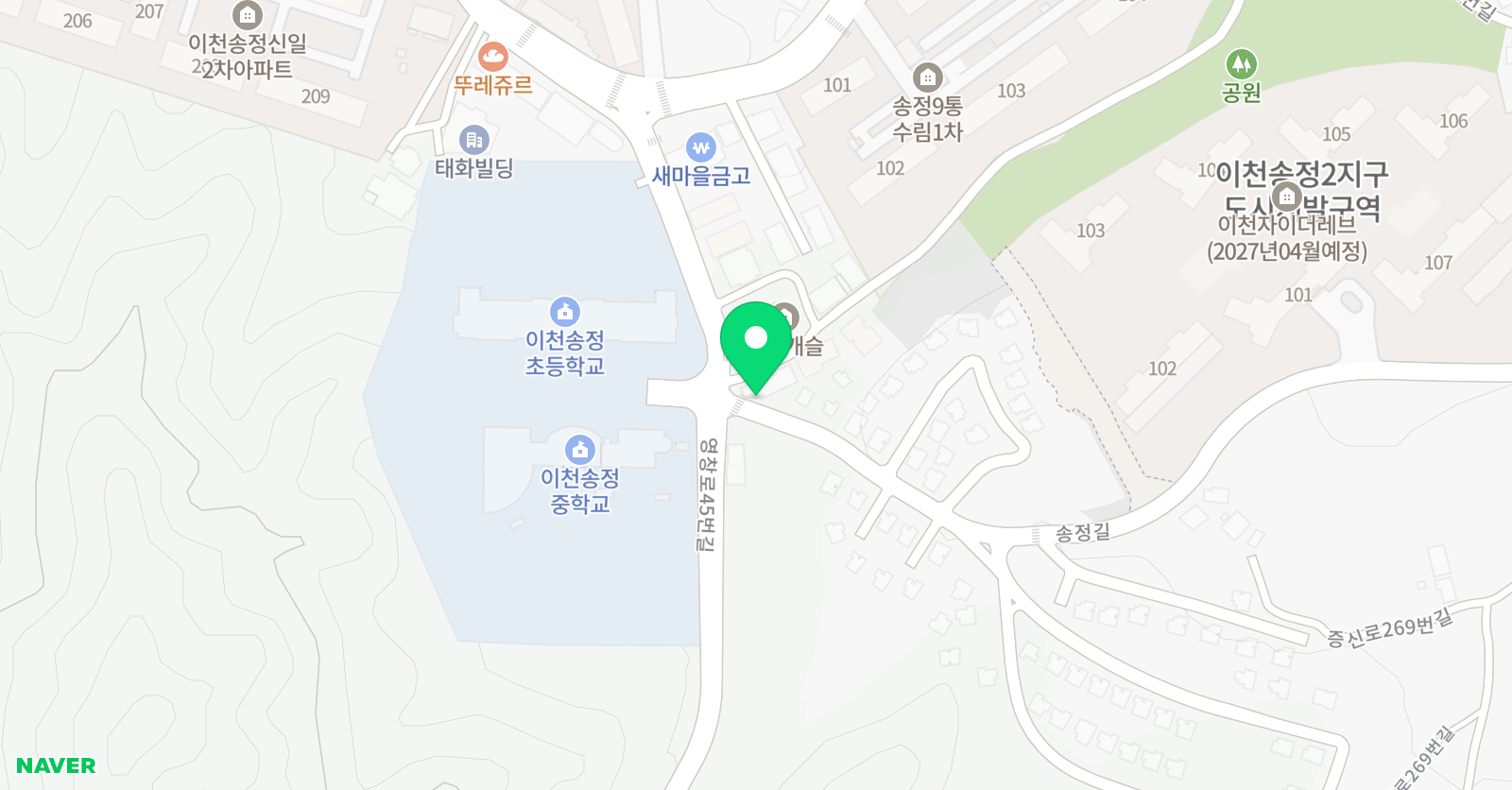핑크고래 미술교습소 위치